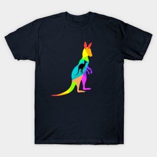 Colorful kangaroo T-Shirt